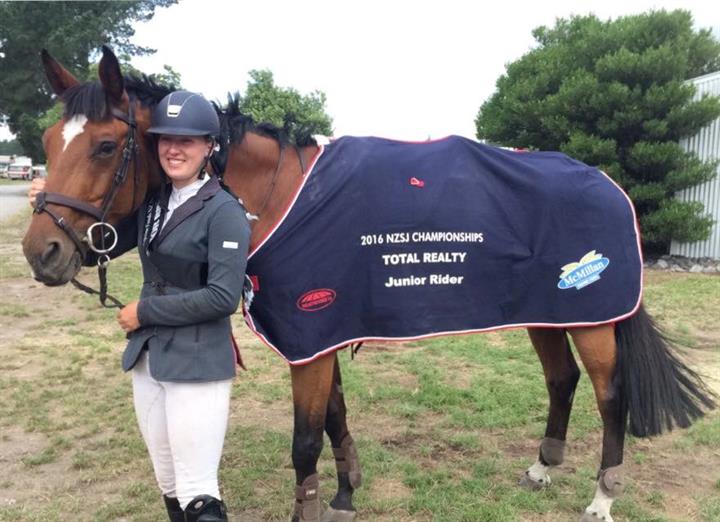 St Peter's Equestrians Named in Show Jumping New Zealand Squads